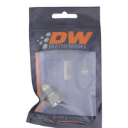 DeatschWerks 6AN Female Flare to 8AN Male Flare Expander - Anodized DW Titanium DeatschWerks Fittings