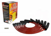 Granatelli 10-14 Ford 6.2L Perf Wire Set w/Inserts/Red Hi-Temp Jacket/Black Fire Sleeve Granatelli Motor Sports Spark Plug Wire Sets