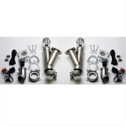 Granatelli 3.0in Stainless Steel Electronic Dual Exhaust Cutout w/Slip Fit & Band Clamp Granatelli Motor Sports Exhaust Cutouts