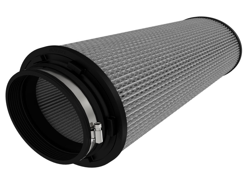 aFe Magnum FLOW Pro DRY S Air Filter (6.75x5)in F x (9.25x7.5)in B x (7.75x6)in T x 18in H aFe Air Filters - Universal Fit