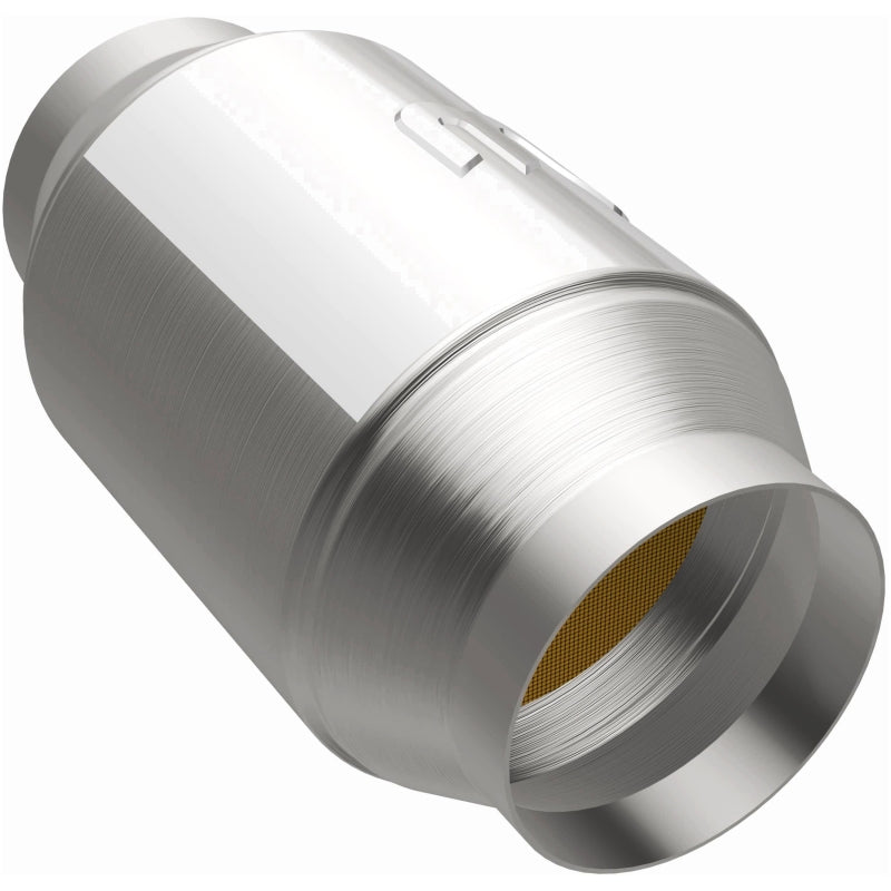 MagnaFlow Premium High Flow Metallic Converter 5in OD - 3.5in In / 3.5in Out Magnaflow Catalytic Converter Universal