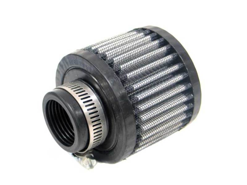 K&N 1.25in Flange ID x 3in OD x 2.5 inch H Rubber Base Crankcase Vent Filter K&N Engineering Air Filters - Universal Fit