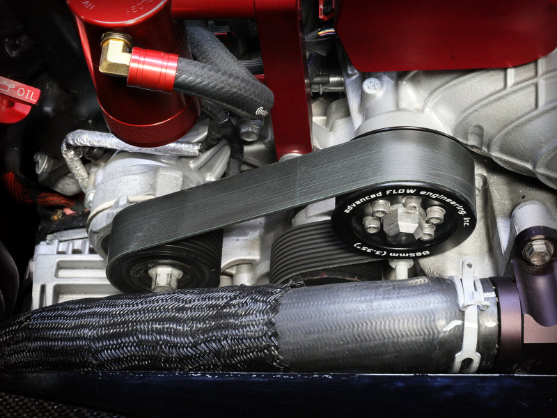 aFe POWER Supercharger Power Pulley 3.35 IN Fits aFe Pulley Kits for Hellcat Supercharger aFe Pulleys - Crank, Underdrive