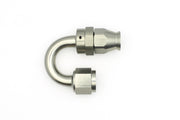 DeatschWerks 8AN Female Swivel 180-Degree Hose End PTFE (Incl. 1 Olive Insert) DeatschWerks Fittings