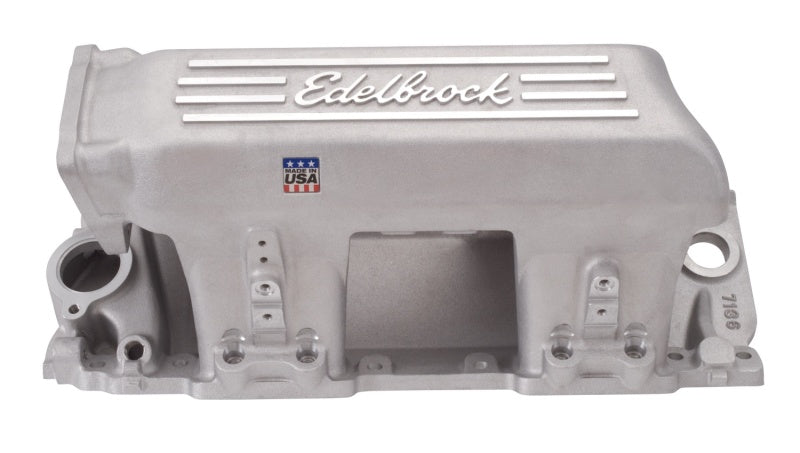 Edelbrock Manifold EFI Pro-Flo XT BB Chevy Rect Port Heads As Cast Edelbrock Intake Manifolds