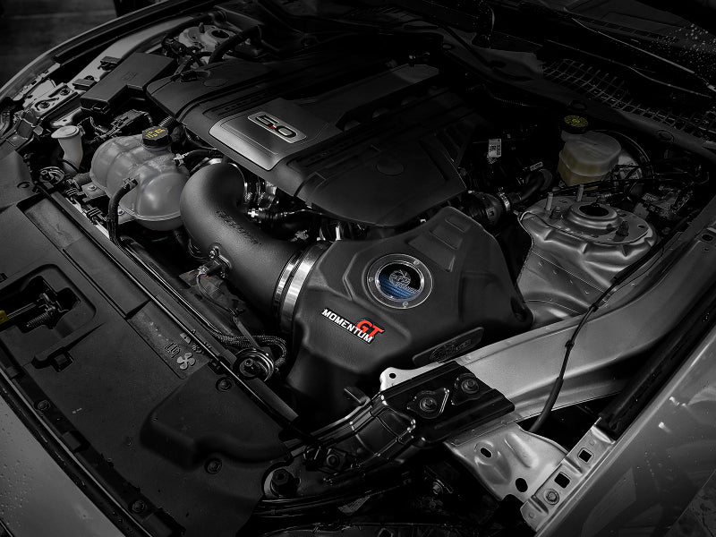 aFe Momentum GT Pro 5R Cold Air Intake System 18-19 Ford Mustang GT 5.0L V8 aFe Cold Air Intakes