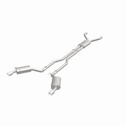 MagnaFlow Cat-Back Stainless Dual Split Rear Exit 4in Polished Tips 11-15 Chevy Camaro 3.6L V6 Magnaflow Catback