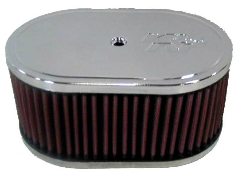 K&N Custom Oval Race Filter L=7inch W=4inch H=3.25inch K&N Engineering Air Filters - Direct Fit