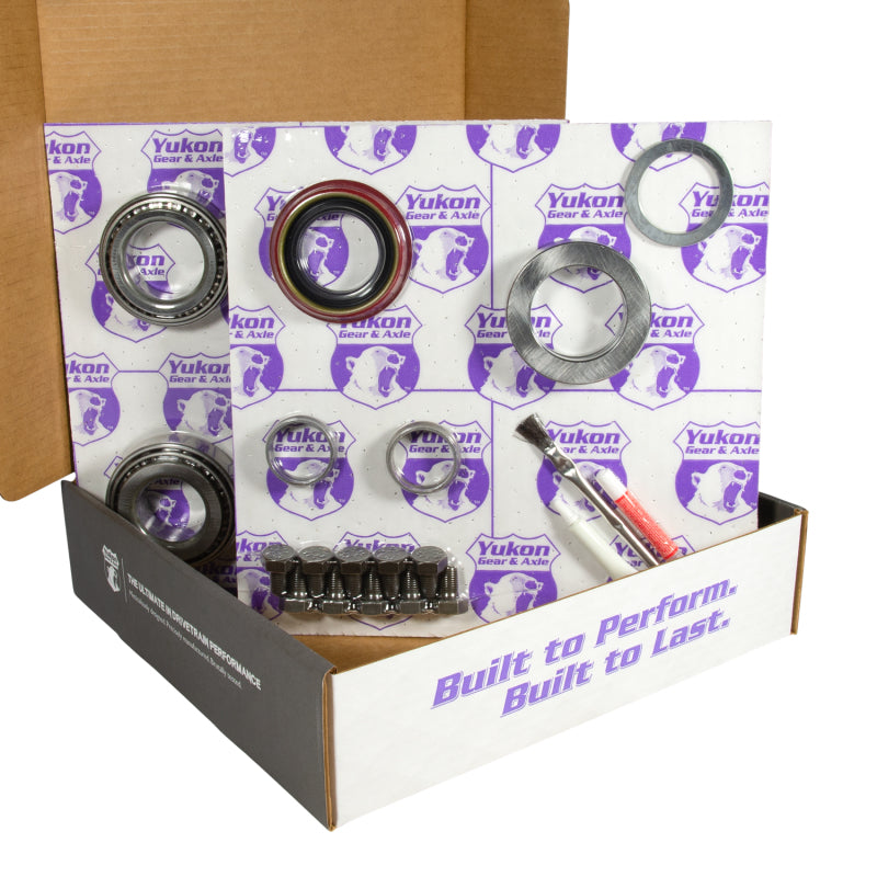 Yukon 8.8in Ford 4.56 Rear Ring & Pinion Install Kit 31 Spline Positraction 2.99in Axle Bearings Yukon Gear & Axle Differential Install Kits