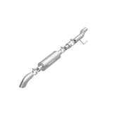 MagnaFlow Cat-Back, SS, 2.5/3in, Turn Down In Front Rear Tire 2015 Ford F150 5.0L V8 Ext Cab Magnaflow Catback