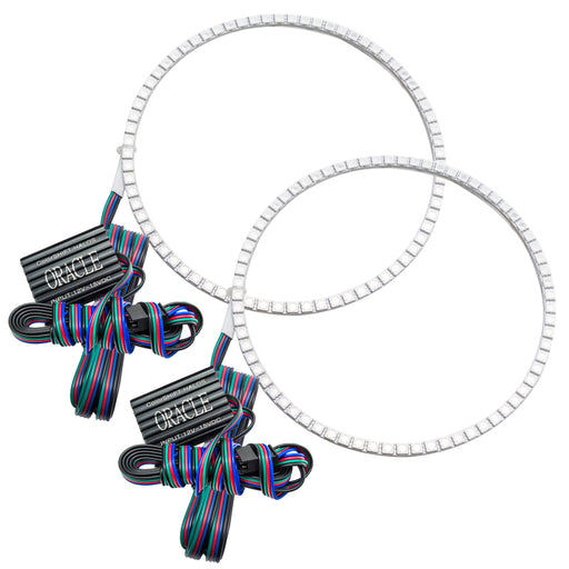 Oracle Ford Mustang GT 13-14 LED Fog Halo Kit - ColorSHIFT ORACLE Lighting Fog Lights