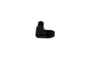 Aeromotive Fitting Elbow 1/4in-MNPT to AN-08 90-Deg Black Aeromotive Fittings