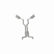 MagnaFlow Cat-Back Stainless Dual Split Rear Exit 4in Polished Tips 11-15 Chevy Camaro 3.6L V6 Magnaflow Catback