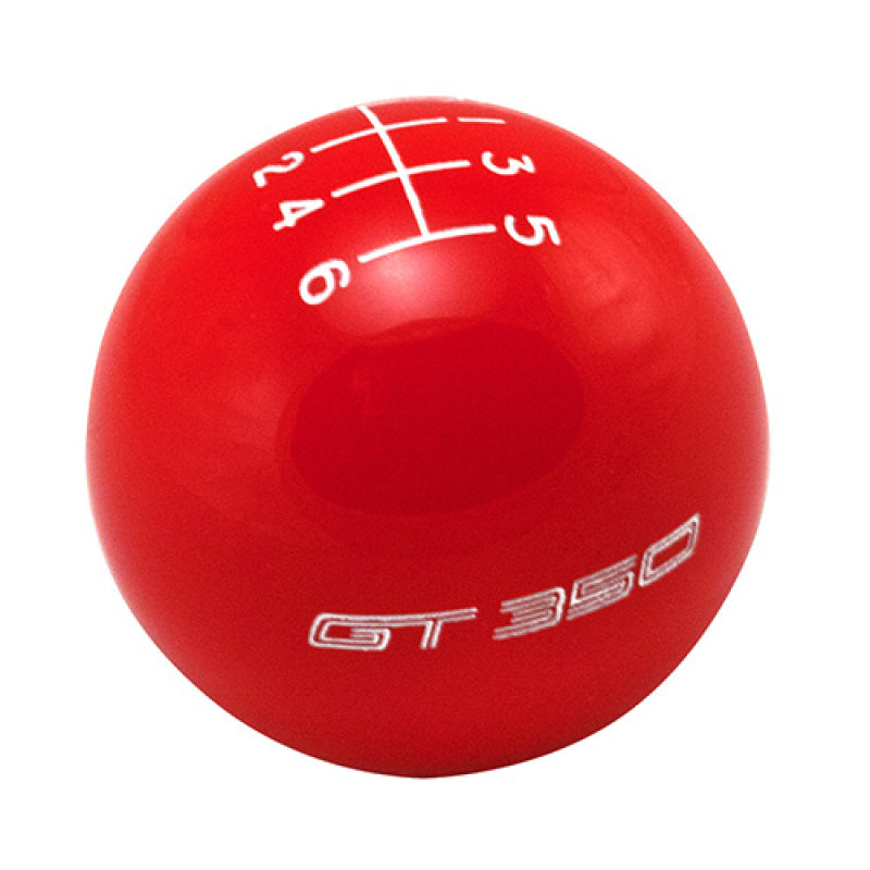 Ford Racing 15-19 Mustang GT350 Shift Knob 6-Speed - Red Ford Racing Shift Knobs