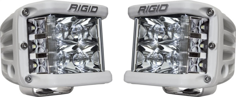 Rigid Industries D-SS - Spot - Set of 2 - White Housing Rigid Industries Light Bars & Cubes