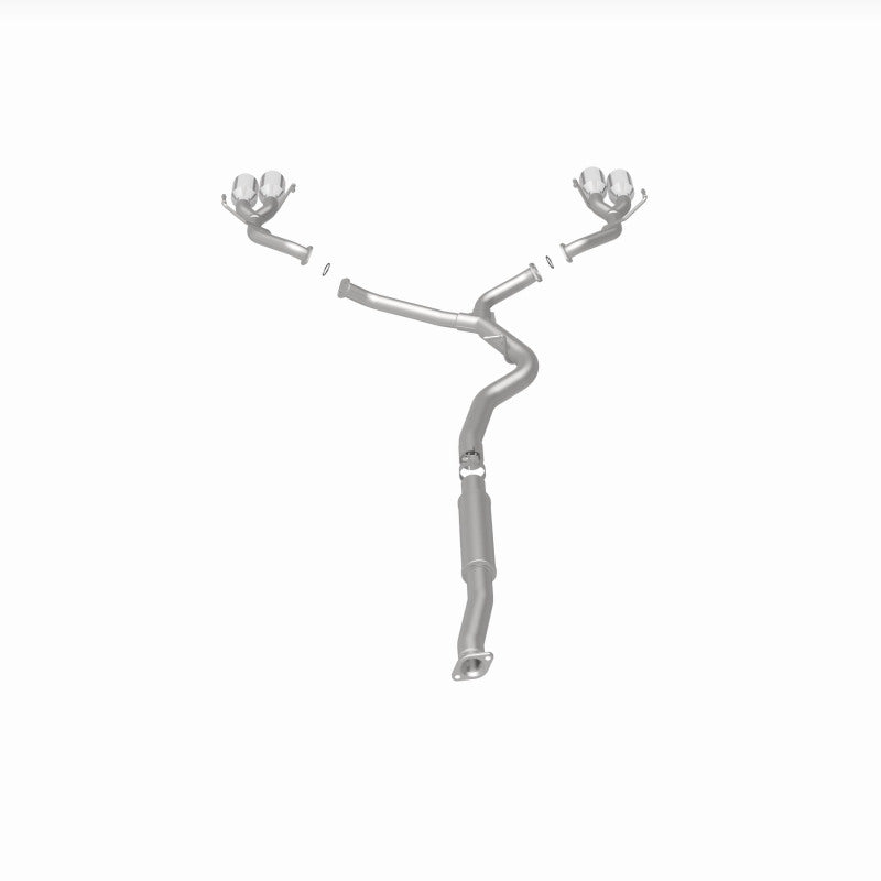 MagnaFlow SYS Cat-Back 15-17 Subaru WRX Sti 2.5L Polished 3in Tips