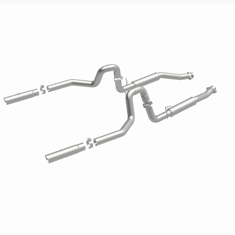 MagnaFlow 99-04 Mustang Mach 1 V8 4.6L Dual Split Rear Exit Stainless Cat-Back Performance Exhaust Magnaflow Catback