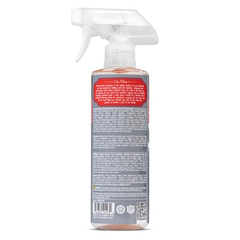 Chemical Guys 16oz Total Interior Cleaner & Protectant - Black Cherry Sent Chemical Guys Surface Cleaners