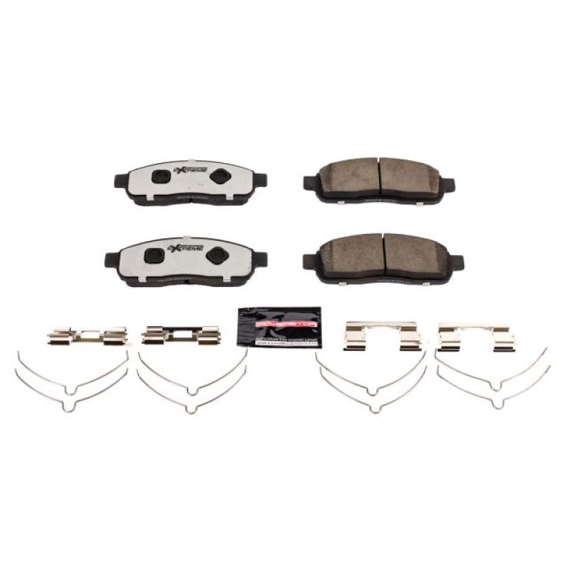Power Stop 2009 Ford F-150 Front Z36 Truck & Tow Brake Pads w/Hardware PowerStop Brake Pads - Performance