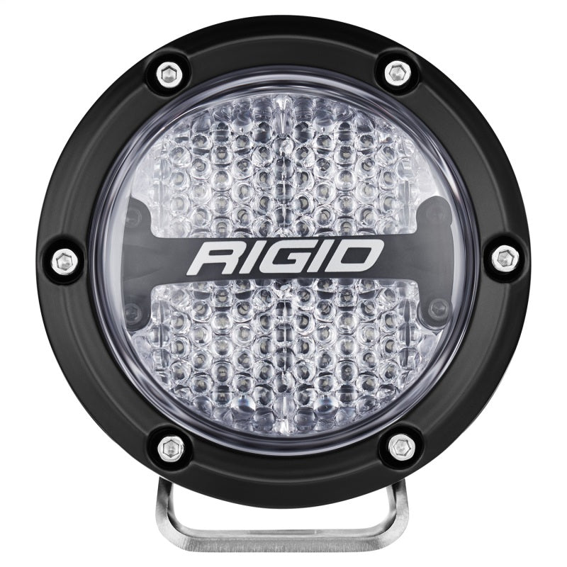 Rigid Industries 360-Series 4in LED Off-Road Diffused Beam - RGBW Backlight (Pair) Rigid Industries Light Bars & Cubes