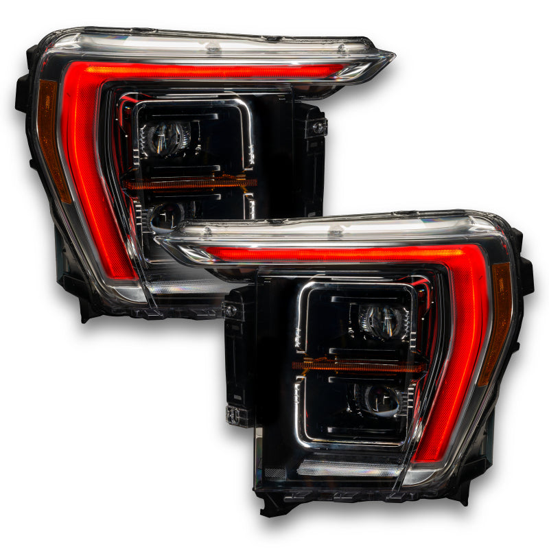 Oracle 21-22 Ford F-150 ColorSHIFT RGB+W Headlight DRL Upgrade Kit w/ BC1 Controller ORACLE Lighting Headlights