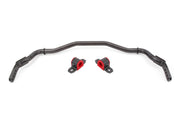 BMR 15-22 S550 Mustang Sway Bar Kit Front Hollow 38mm 3-Hole Adjustable Black Hammertone BMR Suspension Sway Bars