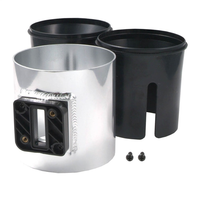 Spectre Mass Air Flow Sensor Adapter Kit (4in.) - Aluminum Spectre Mass Air Flow Sensors