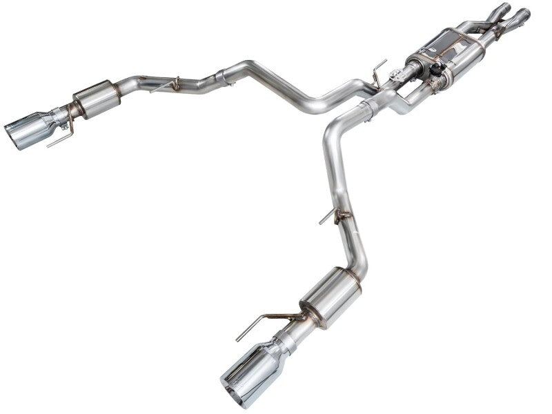 AWE Gen 3 Raptor R SwitchPath Exhaust - Chrome Silver Tips AWE Tuning Catback