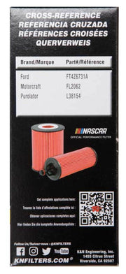 K&N Ford / Lincoln 1.938in OD x 5.5in H Oil Filter K&N Engineering Oil Filters