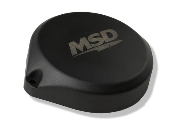 COP Blank Cap For MSD Dual Sync Distributors, Black 84323 MSD Autoparts