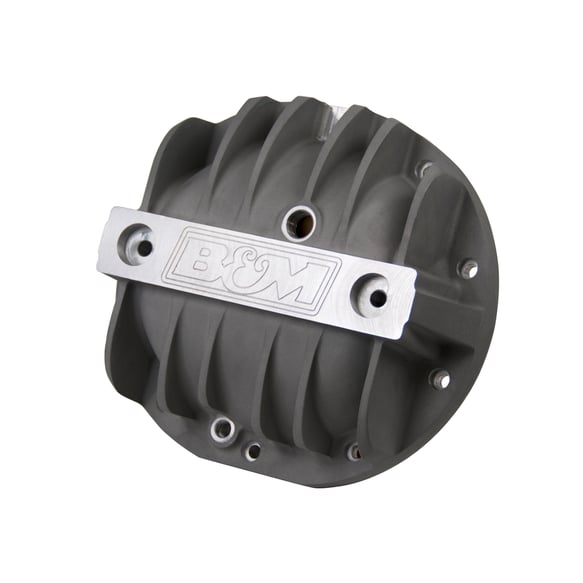 B&M Hi-Tek GM 10-Bolt Aluminum Differential Cover - 8.2-inch BOP 70503 B&M Autoparts