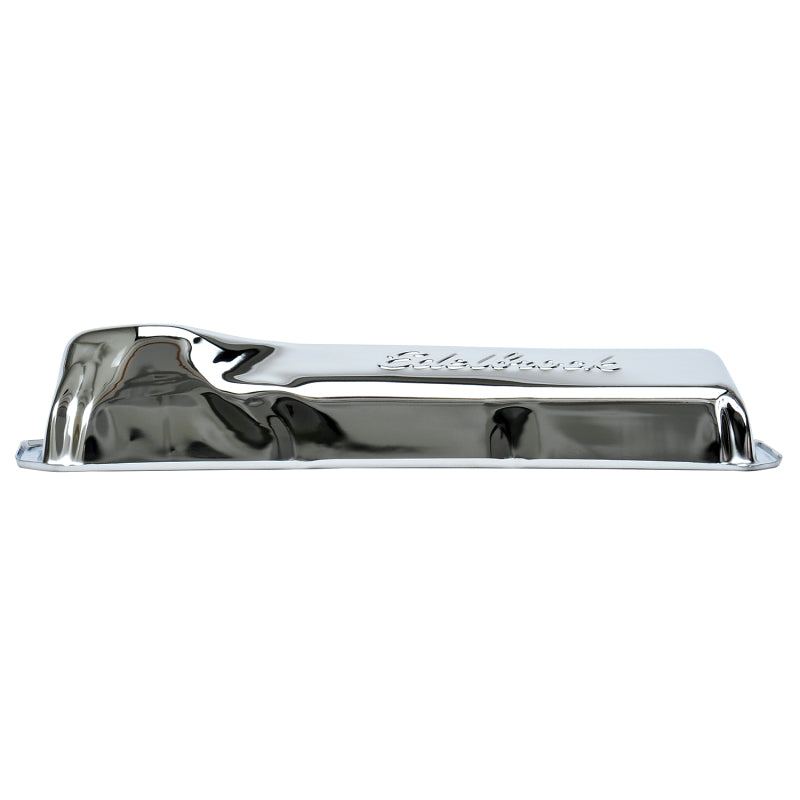 Edelbrock Valve Cover Signature Series Ford 351M-400-351C CI V8 Chrome Edelbrock Valve Covers