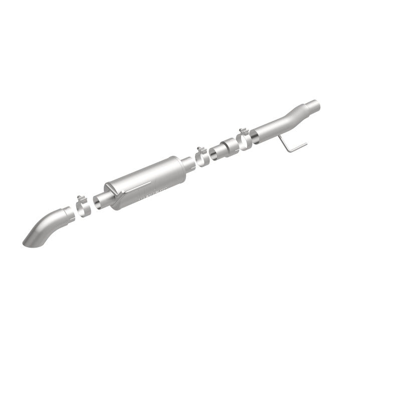 MagnaFlow Cat-Back, SS, 2.5/3in, Turn Down In Front Rear Tire 2015 Ford F150 5.0L V8 Ext Cab Magnaflow Catback