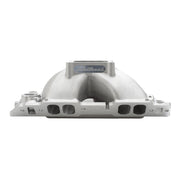 Edelbrock Manifold Chevy BB 9 8 Deck (Short) Super Victor 565 Thick Flange Rect Port Heads Edelbrock Intake Manifolds