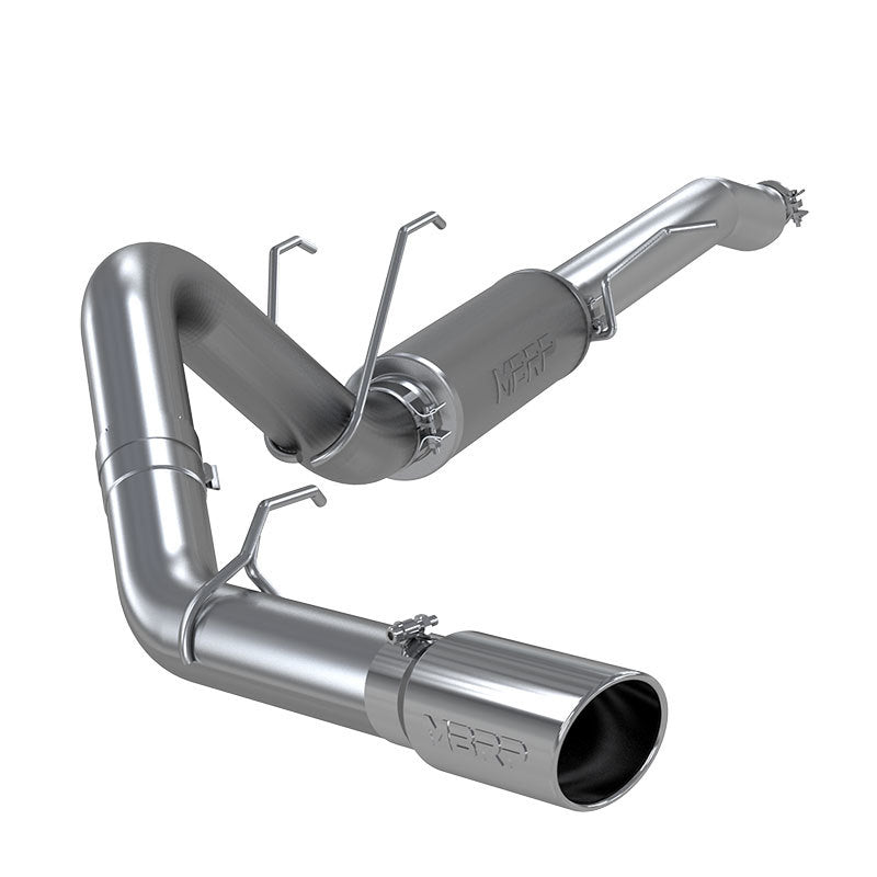MBRP 2017+ Ford F-250/F-350 6.2L/7.3L Super/Crew Cab Single Side 4in T304 Catback Exhaust MBRP Catback