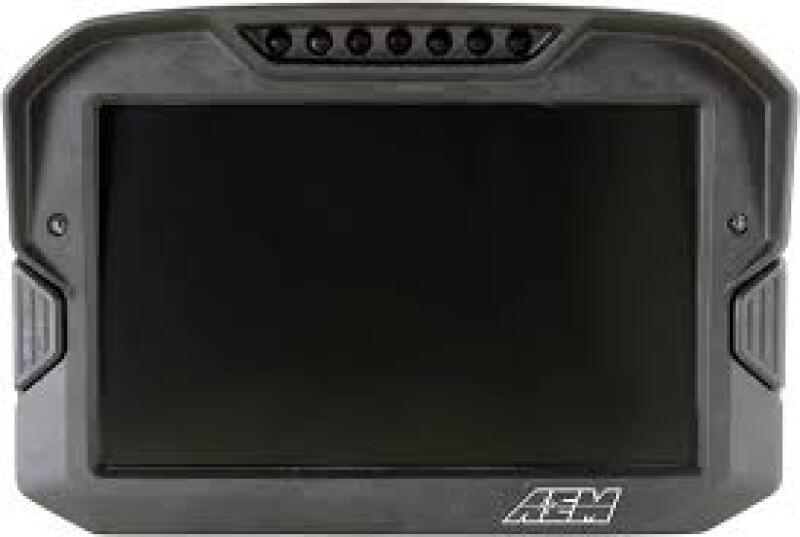 AEM CD-7 Non Logging GPS Enabled Race Dash Carbon Fiber Digital Display w/o VDM (CAN Input Only) AEM Gauges