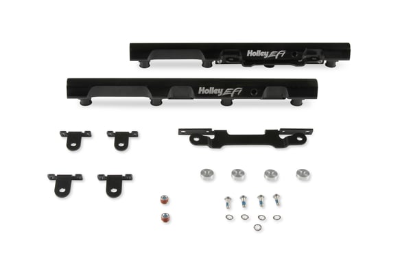 Hi-Flow Billet Fuel Rails for Gen III Hemi Engines 534-284 HOLLEY Autoparts