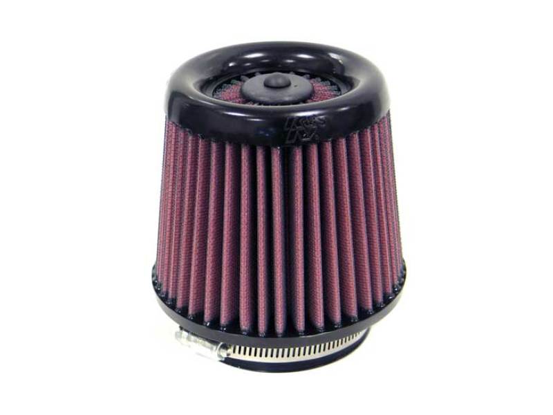 K&N Universal X-Stream Clamp-On Air Filter 3.313in Flg ID/4.875in Base OD/4in Top OD/4.25in H K&N Engineering Air Filters - Universal Fit
