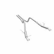 Magnaflow 2014 Ford Mustang V6 3.7L Comp Series Dual Split Rear Polished Stainless C/B Perf Exhaust Magnaflow Catback