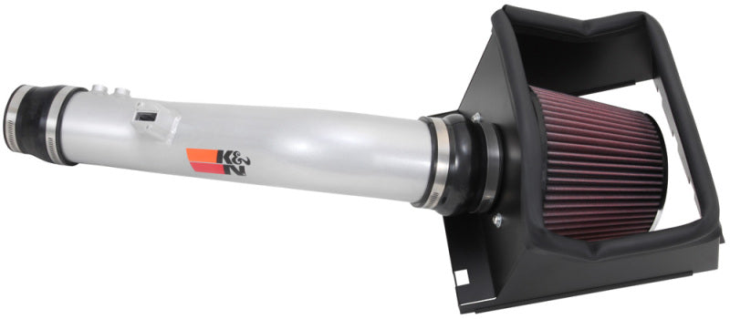K&N 12-13 Ford F150 3.7L V6 Black High-Flow Performance Intake K&N Engineering Cold Air Intakes