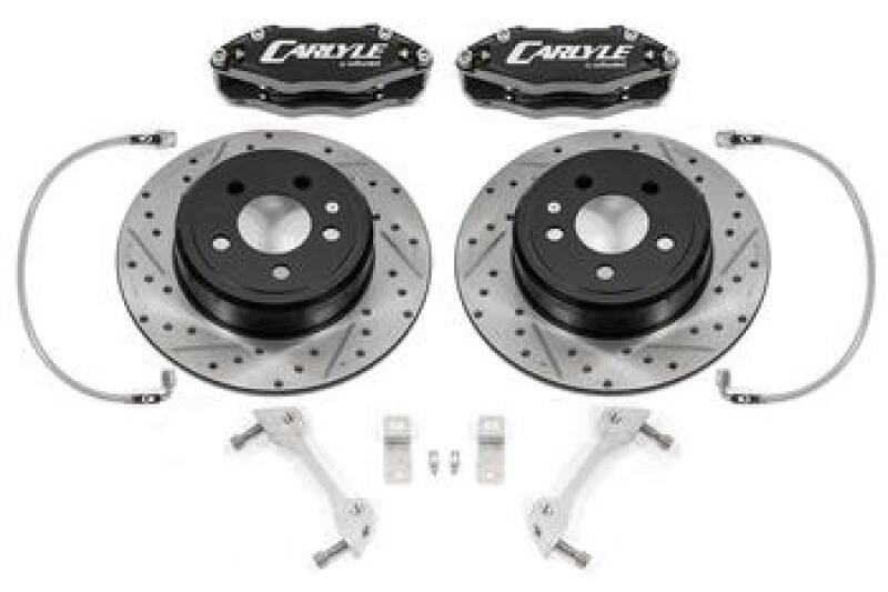 BMR 06-23 Dodge Charger / 08-23 Dodge Challenger 15in Conversion Brake Kit w/ Black Calipers BMR Suspension Brake Kits - Performance Blank
