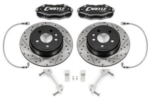 BMR 06-23 Dodge Charger / 08-23 Dodge Challenger 15in Conversion Brake Kit w/ Black Calipers BMR Suspension Brake Kits - Performance Blank
