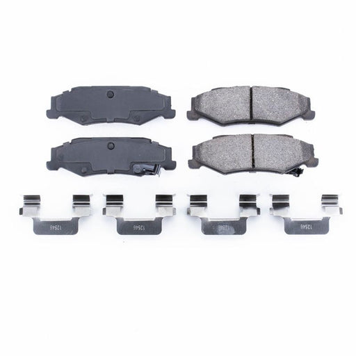 Power Stop 04-09 Cadillac XLR Rear Z17 Evolution Ceramic Brake Pads w/Hardware PowerStop Brake Pads - OE