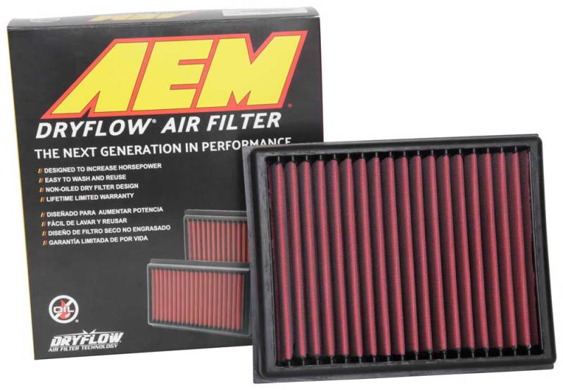 AEM Induction 15-17 Nissan NP300 2.3L DryFlow Air Filter AEM Induction Air Filters - Drop In