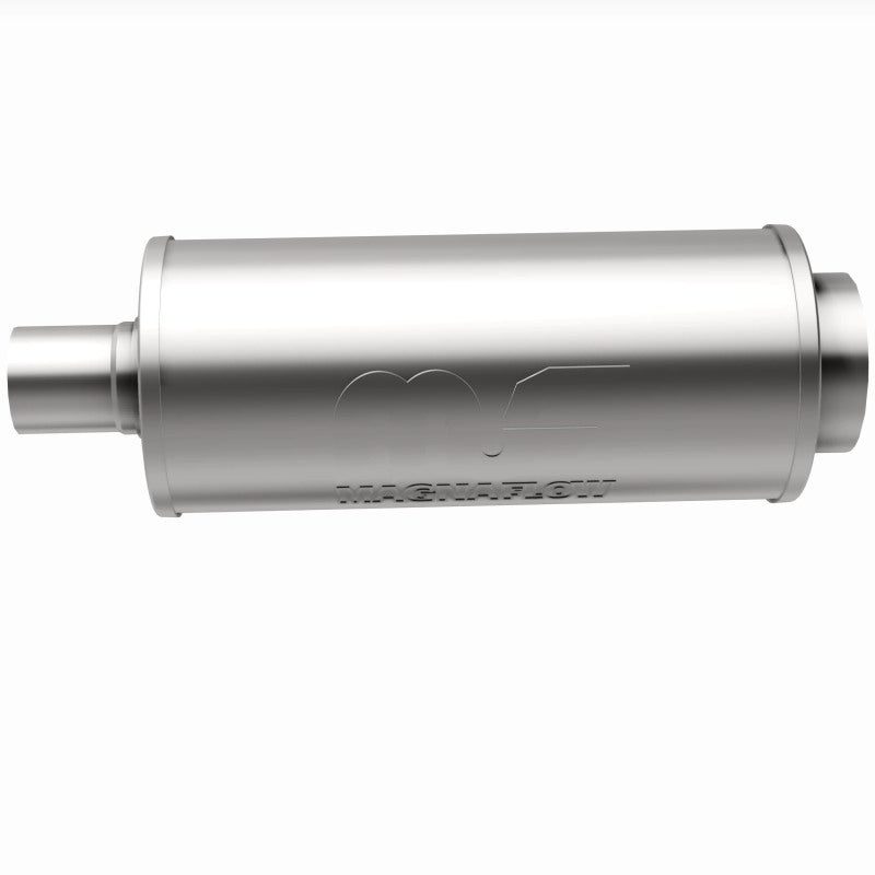 MagnaFlow Muffler W/Tip Mag SS 14X6X6 2.25/4. Magnaflow Muffler