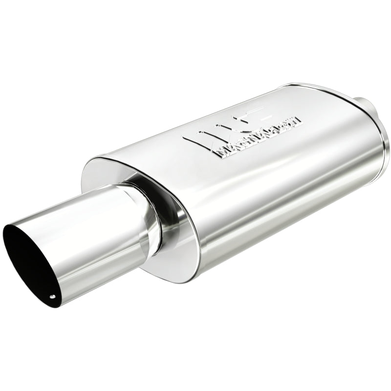 MagnaFlow Muffler W/Tip Mag SS 14X5X8 2.25/4. Magnaflow Muffler