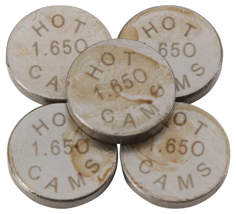 Hot Cams 04-08 400 DVX/02-16 CRF 450 R 1.650mm Shim Kit - 5 Pack Hot Cams Valves