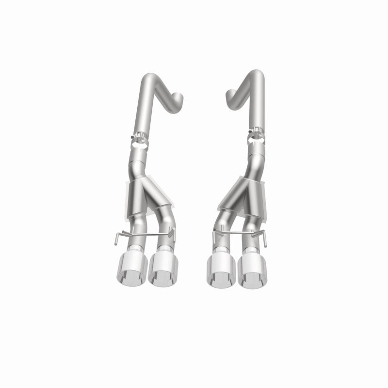 MagnaFlow 09-11 Chev Corvette V8 6.2L Comp Series Quad Center Rear Exit SS Cat-Back Perf Exhaust Magnaflow Catback