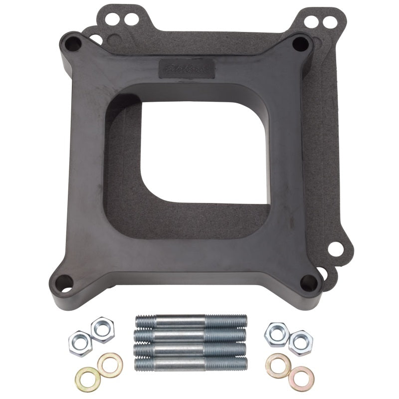 Edelbrock Carb Spacer 1-Inch 1-Hole Edelbrock Carburetor Rebuild Components