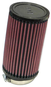 K&N Filter Universal Rubber Filter 10 Degree Flange Angle 4in OD x 2.75in Flange ID x 7in H K&N Engineering Air Filters - Universal Fit